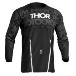 THOR PULSE MONO JERSEY / BLACK - WHITE