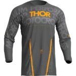 THOR PULSE MONO JERSEY DARK / GREY - YELLOW