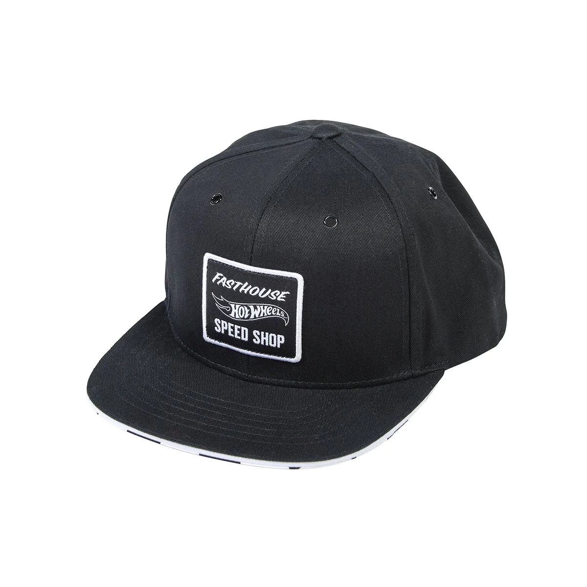 GORRO NIÑO FASTHOUSE STAGING HOT WHEELS NEGRO/BLANCO 2 O/S - Imagen 1