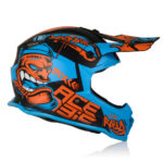 CASCO ACERBIS MX-ENDURO JUNIOR STEEL AZUL