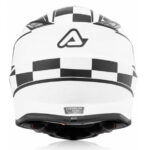 CASCO ACERBIS MX-ENDURO JUNIOR STEEL BLANCO NEGRO - Imagen 3