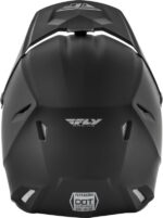 CASCO KINETIC SOLID BLACK FLY RACING - Imagen 3