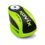 Kovix Candado Disco Con Alarma VERDE KNX10-FO 10 mm