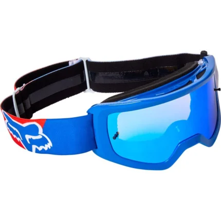 ANTIPARRA MOTO MAIN SKEW ESPEJADA BLANCO FOX