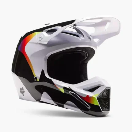 CASCO FOX V1 KOZMIK NEGRO/BLANCO