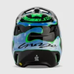 CASCO FOX V1 ATLAS NEGRO/VERDE - Imagen 4