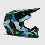 CASCO FOX V1 ATLAS NEGRO/VERDE - Imagen 2
