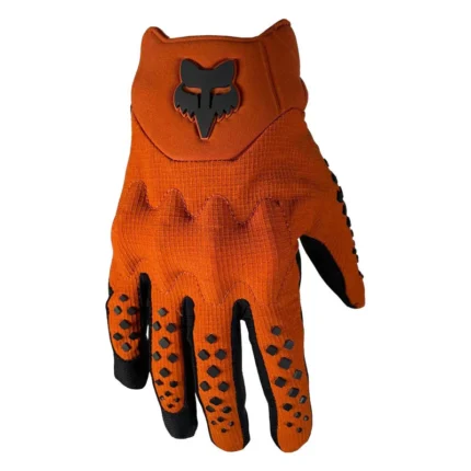 GUANTES MOTO BOMBER LT NARANJO FOX