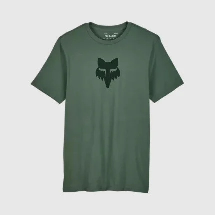 Polera Lifestyle Fox Head Premium Verde Fox