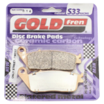 PASTILLA DE FRENO DELANTERO FA196HH GOLDFREN 014 SINTERIZADA