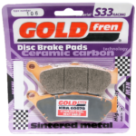 PASTILLA DE FRENO FA209HH GOLDFREN SINTERIZADA S33 (LMP274)