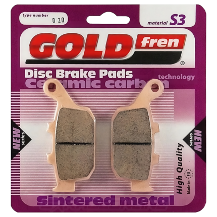 PASTILLA FRENO FA140HH SINTERIZADA S3 GOLDFREN 020