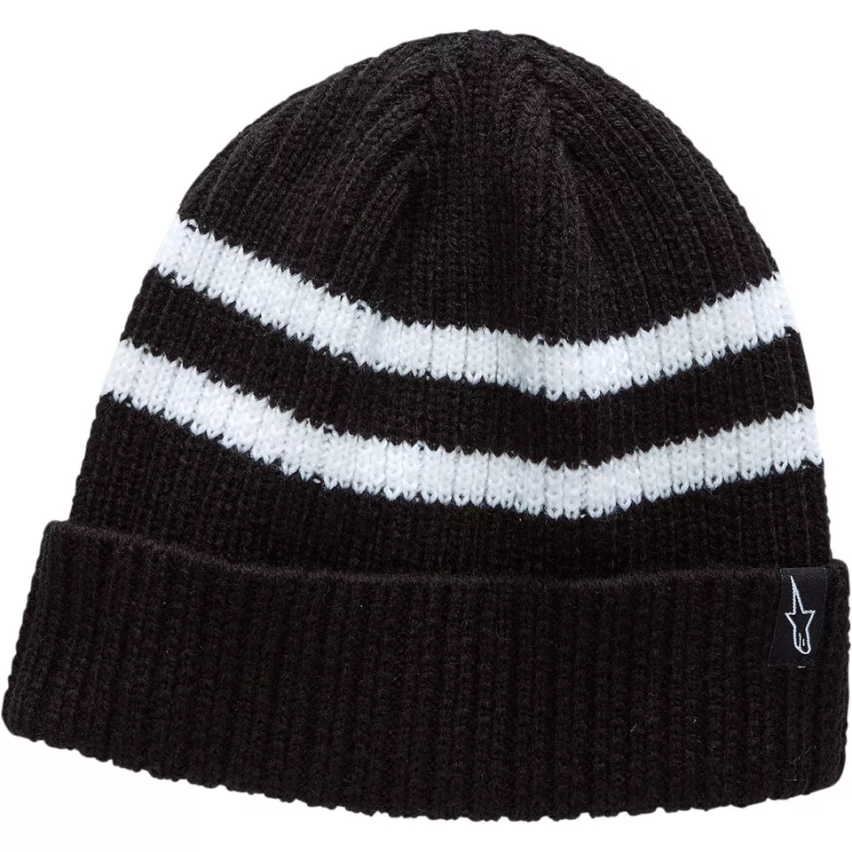 s-l960.webp GORRO ALPINESTARS ROLLER BLACK WHITE - Imagen 1