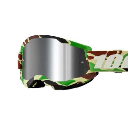 Antiparra Strata 2 War Camo Silver Lens | 100 Percent