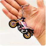 LLAVERO MOTOCICLETA - ROSA