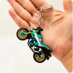 LLAVERO MOTOCICLETA - VERDE