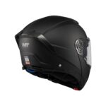 Casco MT Helmets Atom 2 SV Negro Mate + Pinlock / Abatible - Imagen 3