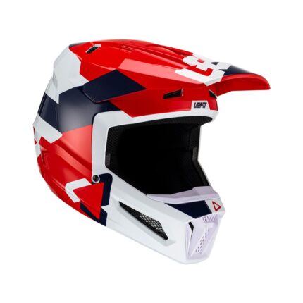Casco Leatt 2.5 V23 / Red Blue  White