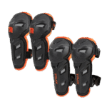 Set protecciones rodilleras y coderas tiger racing tr-d37 junior motocross enduro