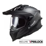 CASCO LS2 MX701C EXPLORER CARBONO NEGRO MATTE