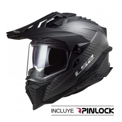 CASCO LS2 MX701C EXPLORER CARBONO NEGRO MATTE