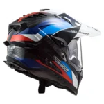CASCO LS2 MX701C EXPLORER CARBONO FRONTIER NEGRO AZUL - Imagen 2