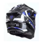 CASCO LS2 MX701C EXPLORER CARBONO ADVENTURE AZUL - Imagen 2