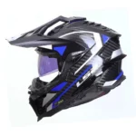 CASCO LS2 MX701C EXPLORER CARBONO ADVENTURE AZUL - Imagen 3