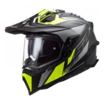 CASCO LS2 MX701C EXPLORER CARBONO FOCUS TITANIO AMARILLO MATTE