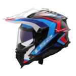 CASCO LS2 MX701C EXPLORER CARBONO FRONTIER II BLANCO AZUL - Imagen 3