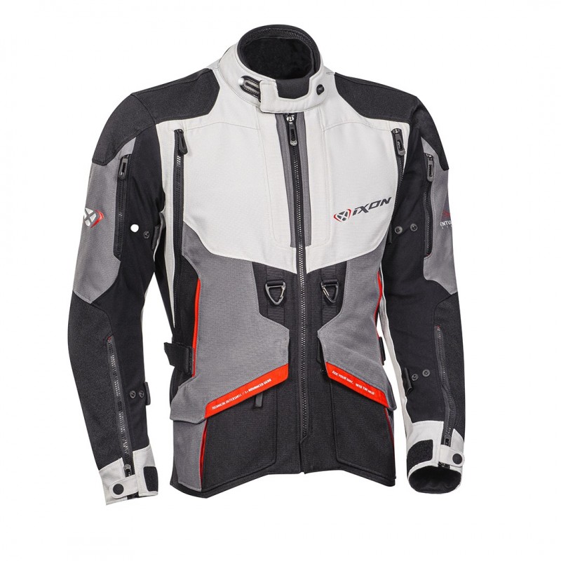 chaqueta-ixon-ragnar Chaqueta IXON Ragnar / Black - Grey - Red - Imagen 1