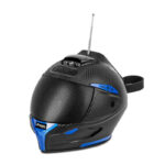 Parlante Solar Tipo Casco Bluetooth Modelo MUSYL M-60 Con USB, TF Y LED - Imagen 2