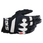 GUANTES ALPINESTARS HALO LEATHER / BLACK - WHITE