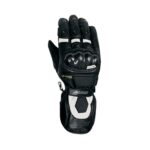 GUANTE ATROX 4312AL LARGO MUJER CUERO NEGRO BLANCO