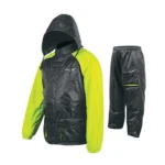 CONJUNTO IMPERMEABLE ATROX AT 3004 2 PZS NEGRO AMARILLO
