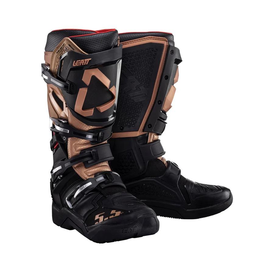 LB3024050160_cbc3dc43-f036-43df-9a93-63be44a490de BOTA LEATT 5.5 FLEX LOCK COPPER NEGRO BEIGE - Imagen 1