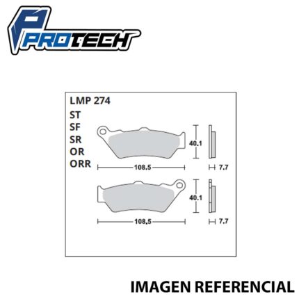 PASTILLA LMP274 PROTECH SINTERIZADA (DEL)