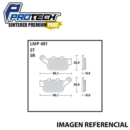 PASTILLA LMP481PROTECH SINTERIZADA CB500 SERIE (TRA)