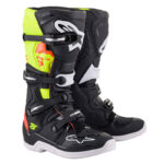 Botas Alpinestars Tech 5 Negro Rojo Amarillo Fluo