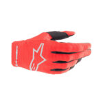 GUANTE NIÑO ALPINESTARS RADAR / ROJO PLATA NEGRO