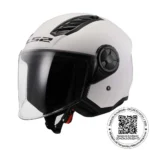 CASCO ABIERTO LS2 OF616 AIRFLOW II BLANCO