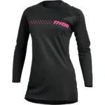 Sector Minimal Jersey / Negro - Fucsia