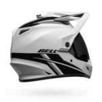 CASCO BELL MX-9 ADV MIPS ECE 2206 ALPINE GLOSS WHITE BLACK / ECE2206 - Imagen 2