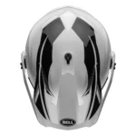 CASCO BELL MX-9 ADV MIPS ECE 2206 ALPINE GLOSS WHITE BLACK / ECE2206 - Imagen 3