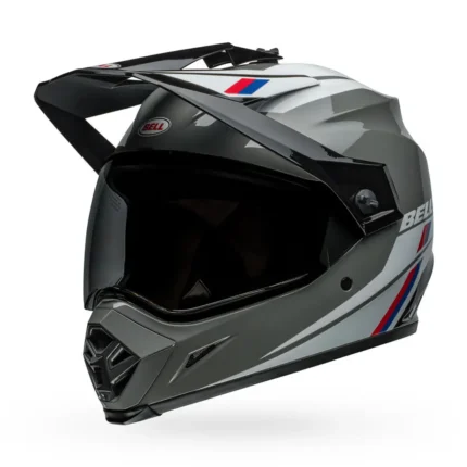 CASCO BELL MX-9 ADVENTURE MIPS ALPINE GLOSS NARDO/BLACK / ECE22.06