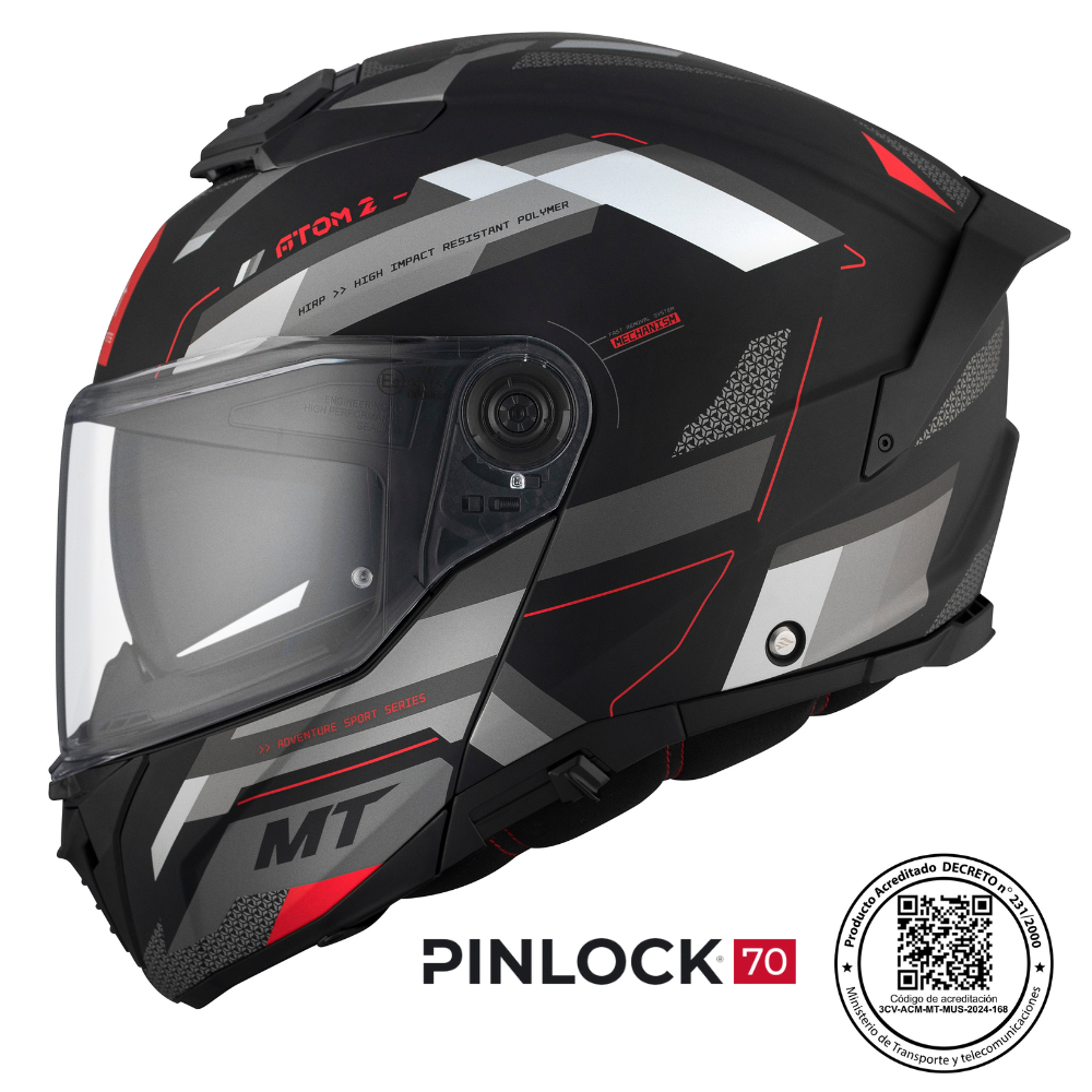 MT_Atom_Bast_bast_2_1024x1024 Casco MT Helmets Atom 2 SV Bast D5 Pinlock incluido - Imagen 1