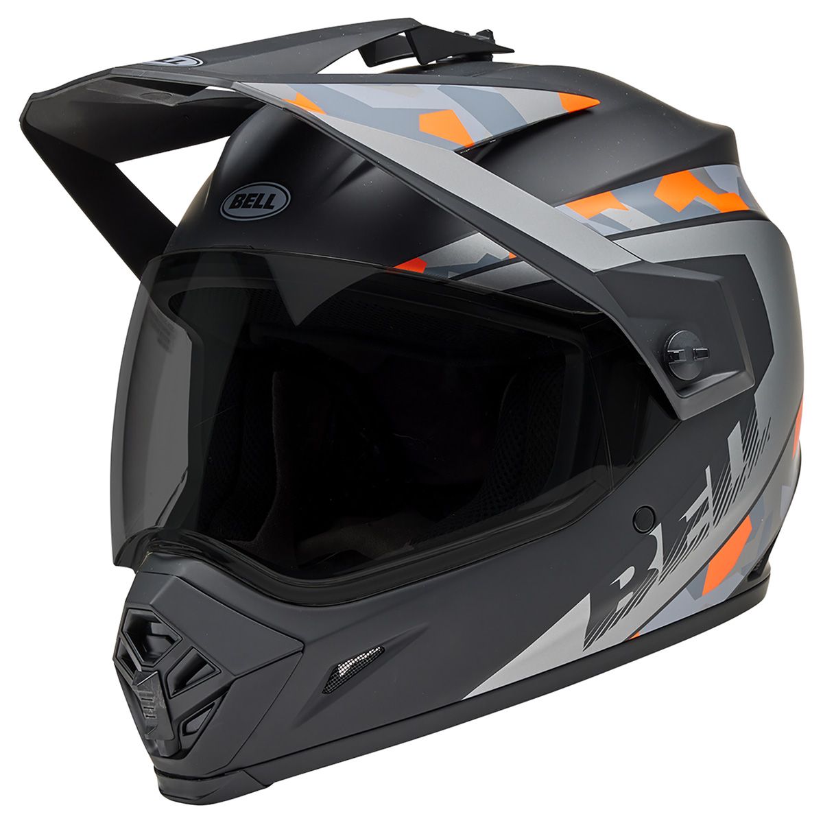 Casco Bell MX-9 Adventure 06 - Mesa negro mate/camuflaje naranja / ECE 2206 - Imagen 1