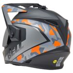 Casco Bell MX-9 Adventure 06 - Mesa negro mate/camuflaje naranja / ECE 2206 - Imagen 2