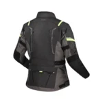 CHAQUETA LS2 NARVIK GRIS NEGRA AMARILLO MUJER - Imagen 2