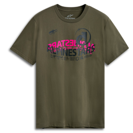 Polera Alpinestars Semicircle SS CSF / Verde Militar